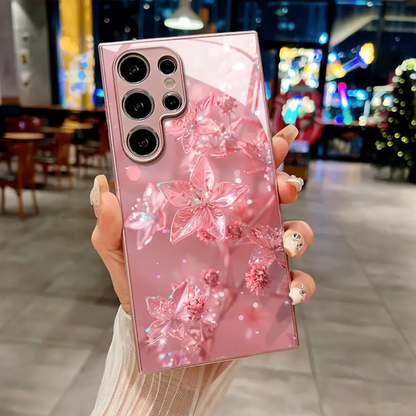 Crystal Peach Blossom Case - Samsung