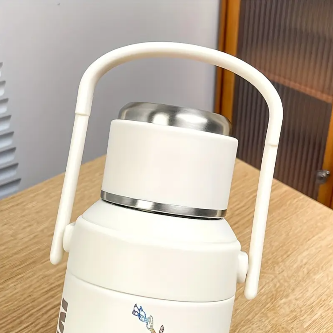 Floral Fusion Stainless Steel Insulated Water Bottle