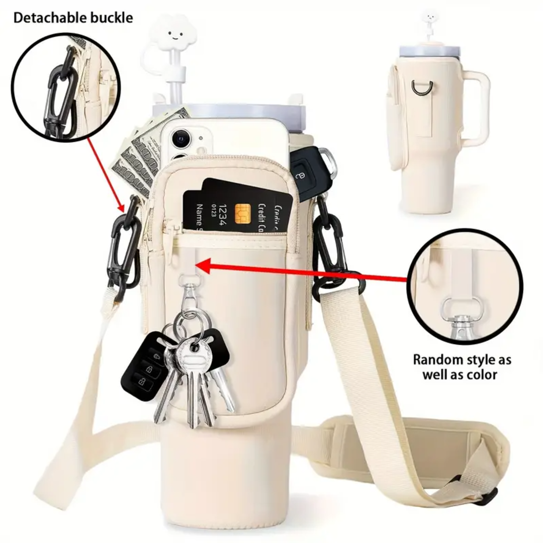 Portable Hydrator With Adjustable Strap Tumbler
