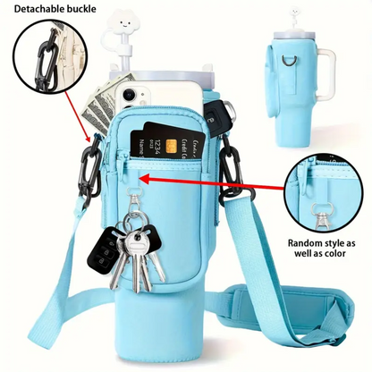 Portable Hydrator With Adjustable Strap Tumbler