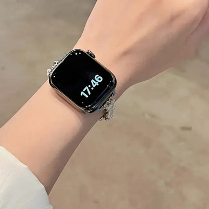 Delicate Butterfly Charm Smartwatch Band