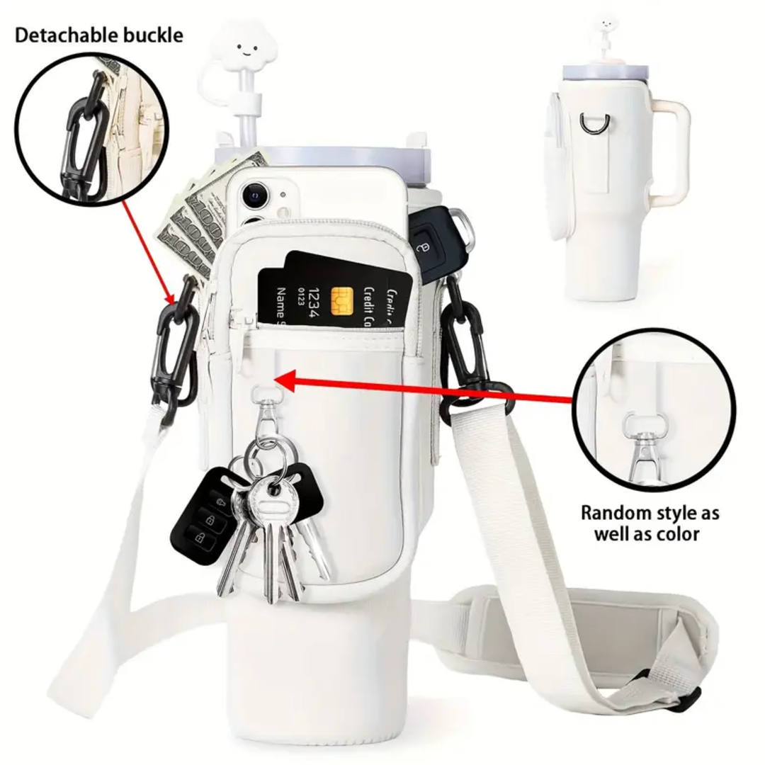 Portable Hydrator With Adjustable Strap Tumbler