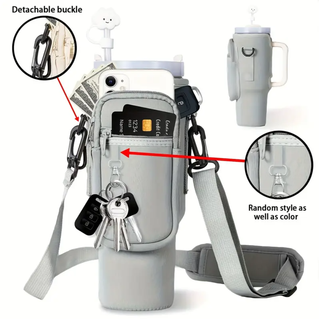 Portable Hydrator With Adjustable Strap Tumbler