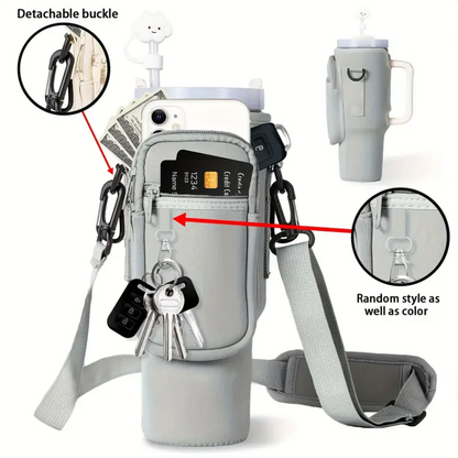 Portable Hydrator With Adjustable Strap Tumbler