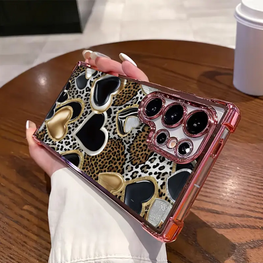Fierce Leopard Heart Case - Samsung