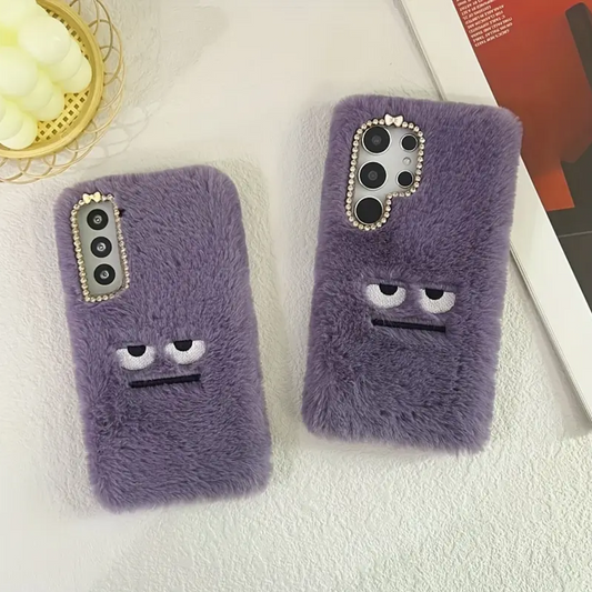 Fuzzy Cartoon Cutie Case - Samsung