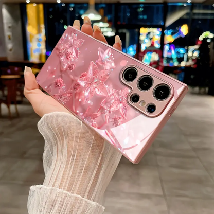 Crystal Peach Blossom Case - Samsung