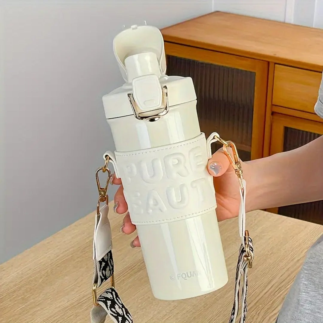 Sippin' Beauty Strap Tumbler