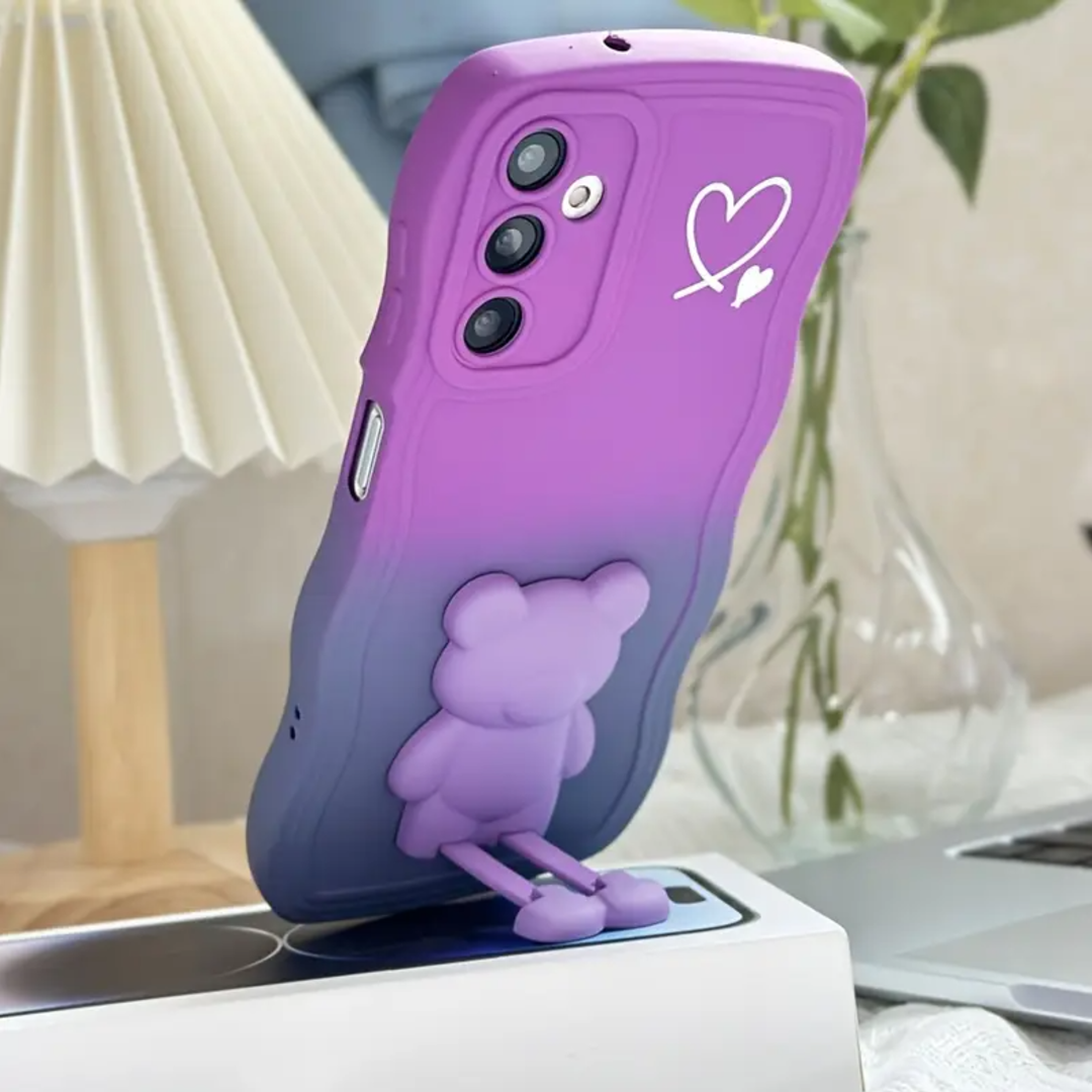 Snuggle Bear Phone Case - Samsung