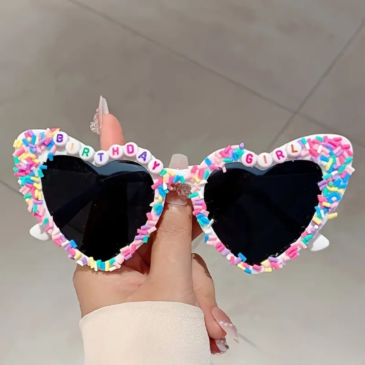 Birthday Babe Heart Shades