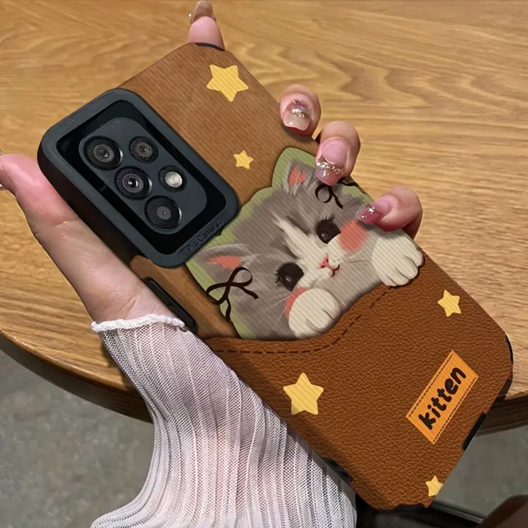 Kitty Purrfection Pocket Design Case - Samsung