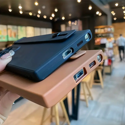 Flat Wrist Strap Phone Case - Samsung