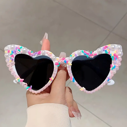 Birthday Babe Heart Shades