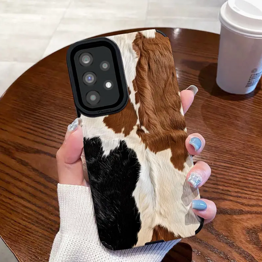 Aesthetic Animal Fur Texture Pattern Case - Samsung