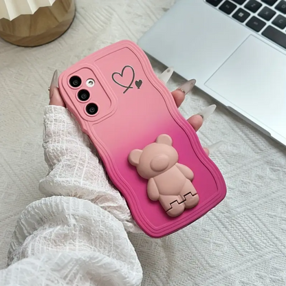 Snuggle Bear Phone Case - Samsung