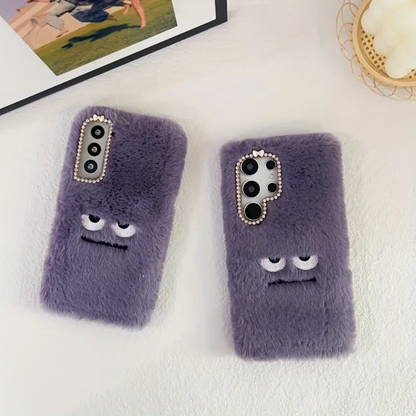 Fuzzy Cartoon Cutie Case - Samsung