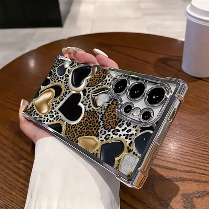 Fierce Leopard Heart Case - Samsung