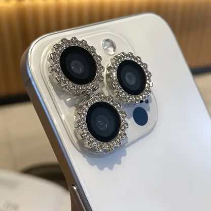 Diamond Sunflower Camera Lens Protector