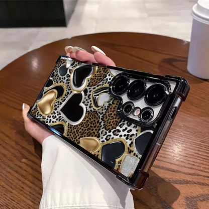 Fierce Leopard Heart Case - Samsung