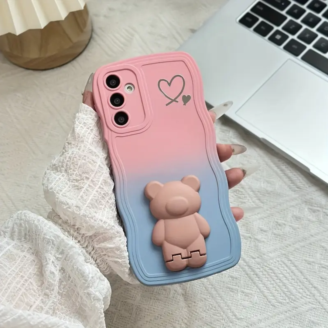 Snuggle Bear Phone Case - Samsung
