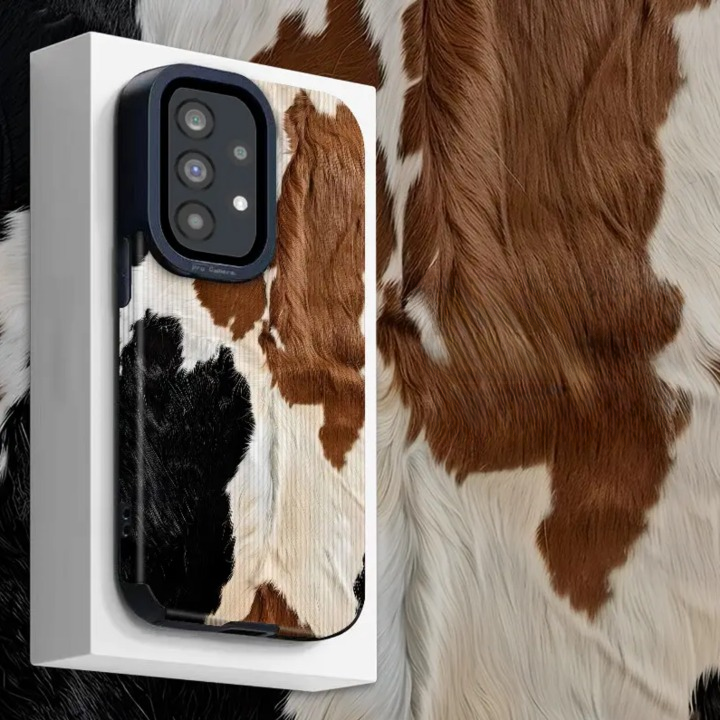 Aesthetic Animal Fur Texture Pattern Case - Samsung