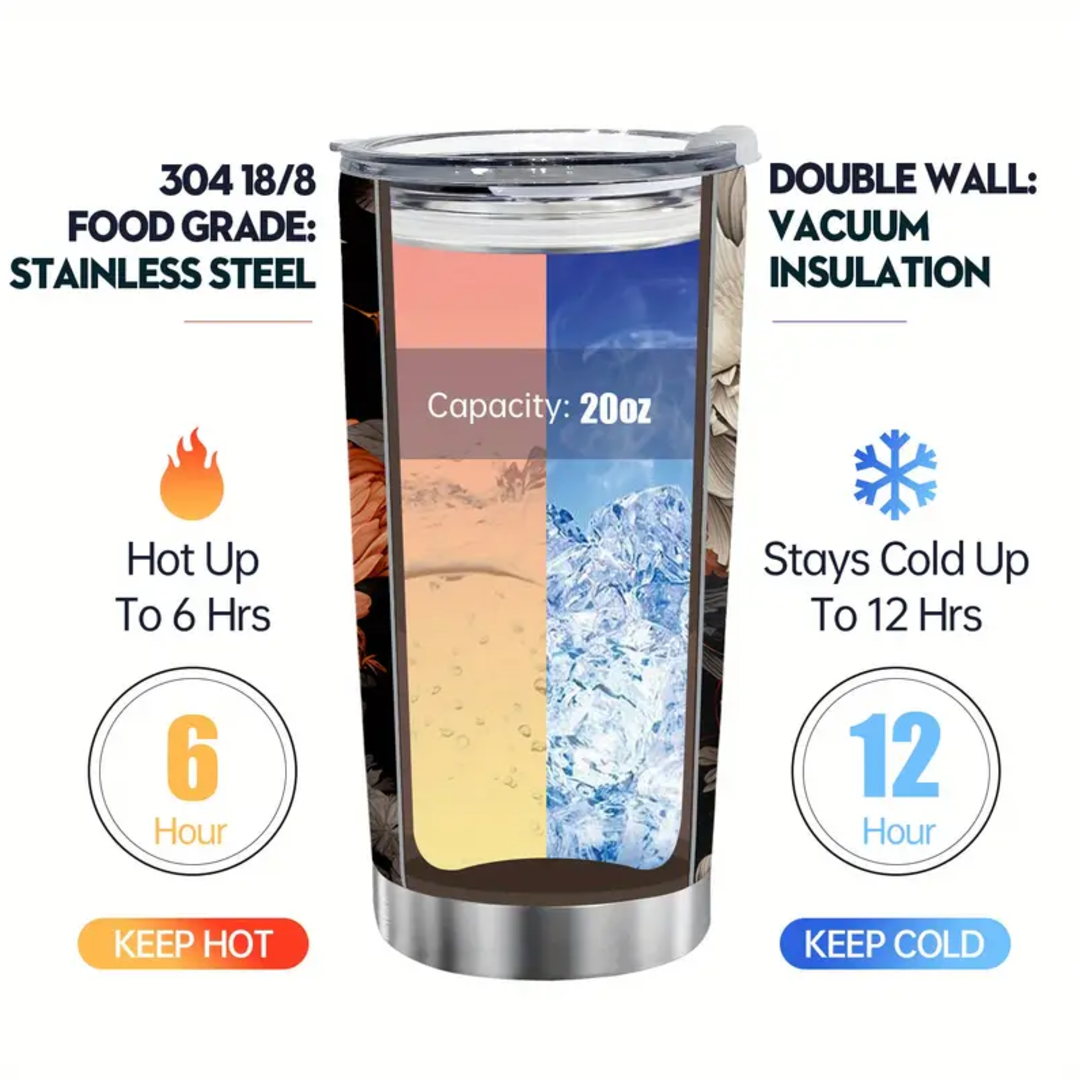 Enchanted Flora Stainless Mug