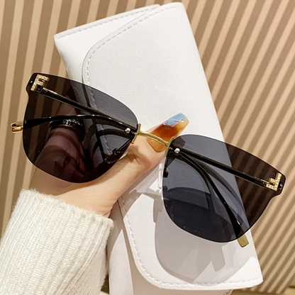 Ombre Square Frameless Luxe Eyewear