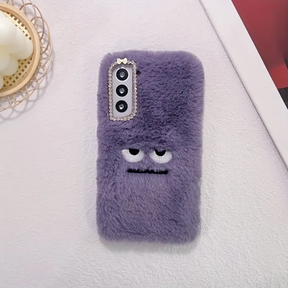 Fuzzy Cartoon Cutie Case - Samsung