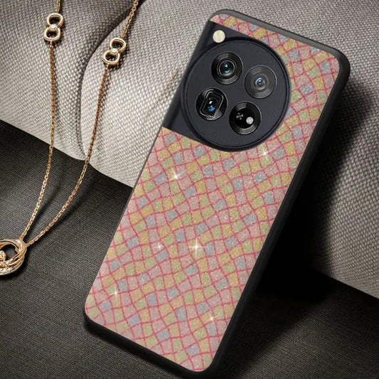 Glam Luxe Glitter Grid Protective Case