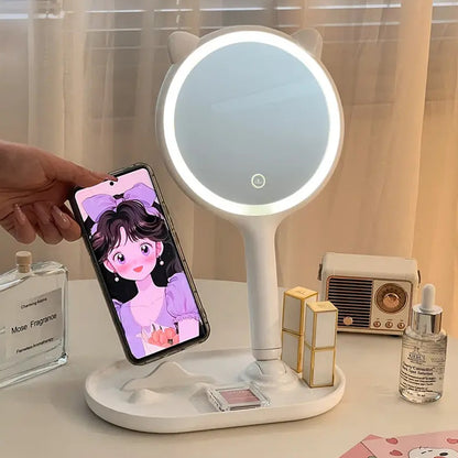 Stylish Adjustable LED Makeup Mirror