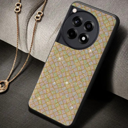 Glam Luxe Glitter Grid Protective Case