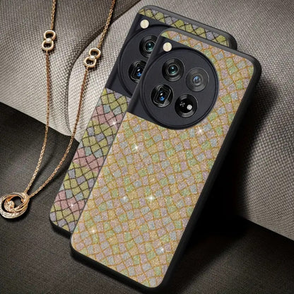 Glam Luxe Glitter Grid Protective Case