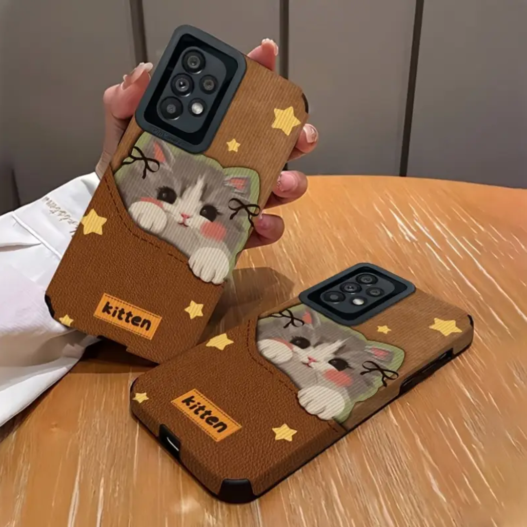 Kitty Purrfection Pocket Design Case - Samsung