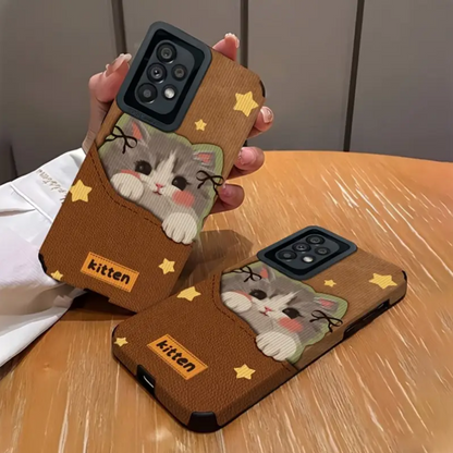 Kitty Purrfection Pocket Design Case - Samsung
