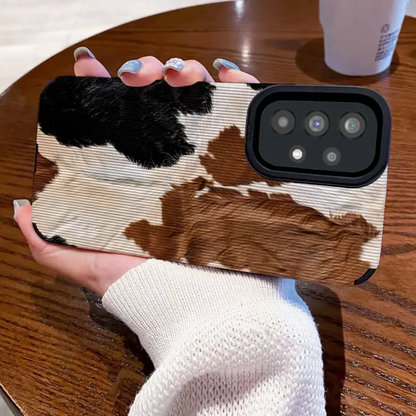 Aesthetic Animal Fur Texture Pattern Case - Samsung