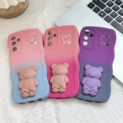 Snuggle Bear Phone Case - Samsung