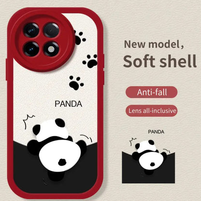 Modern Chic Climbing Panda Phone Case