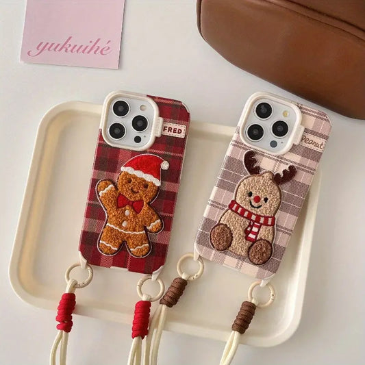 Embroidered Christmas Magic Case - iPhone