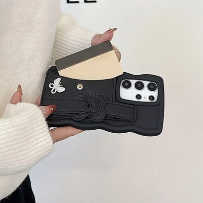 Glam Heart Wristband Case - Samsung