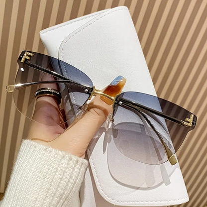 Ombre Square Frameless Luxe Eyewear