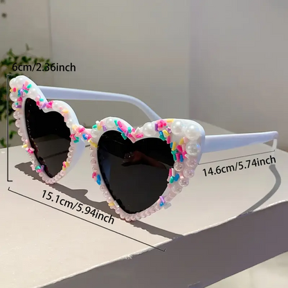 Birthday Babe Heart Shades