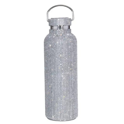 Crystal Rhinestone Stainless Steel Water Bottles
