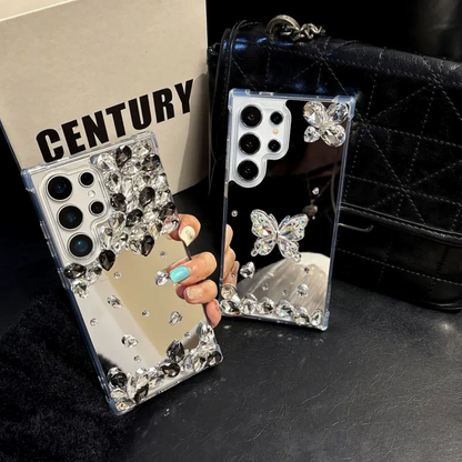 Radiant Butterfly Jewel Case - Samsung