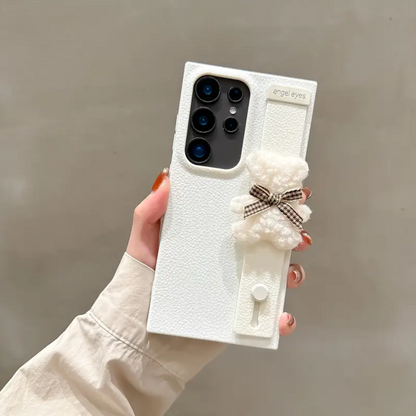 Bear Pattern Phone Case - Samsung
