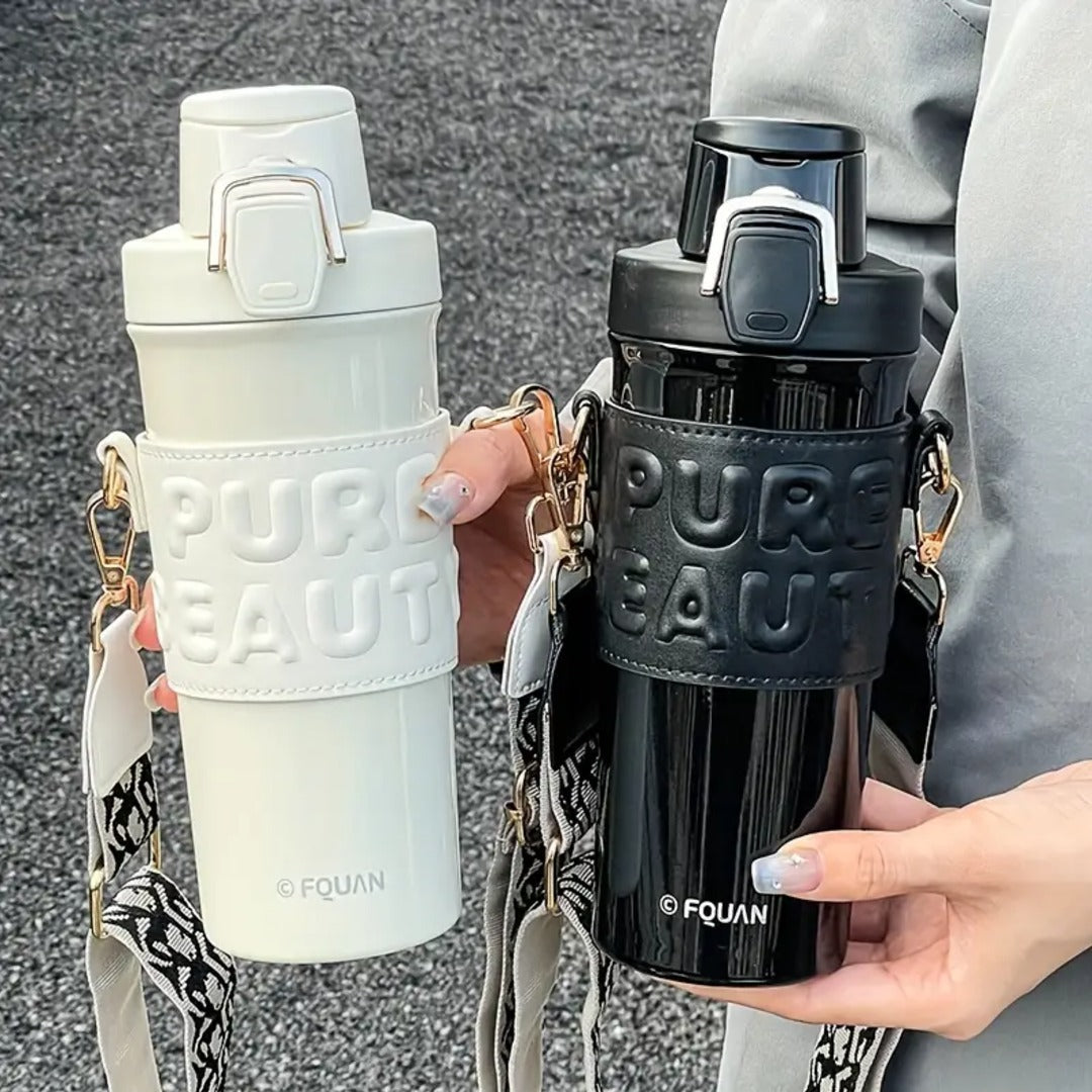 Sippin' Beauty Strap Tumbler