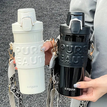 Sippin' Beauty Strap Tumbler