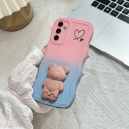Snuggle Bear Phone Case - Samsung