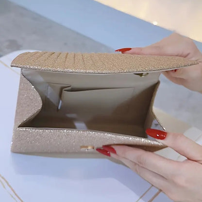 Luxe Pearl Embellished  Clutch