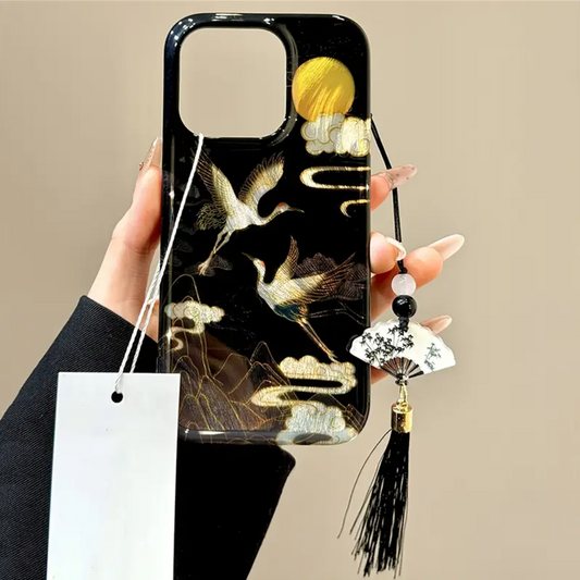 Regal Crane Red-Crowned Majesty Case