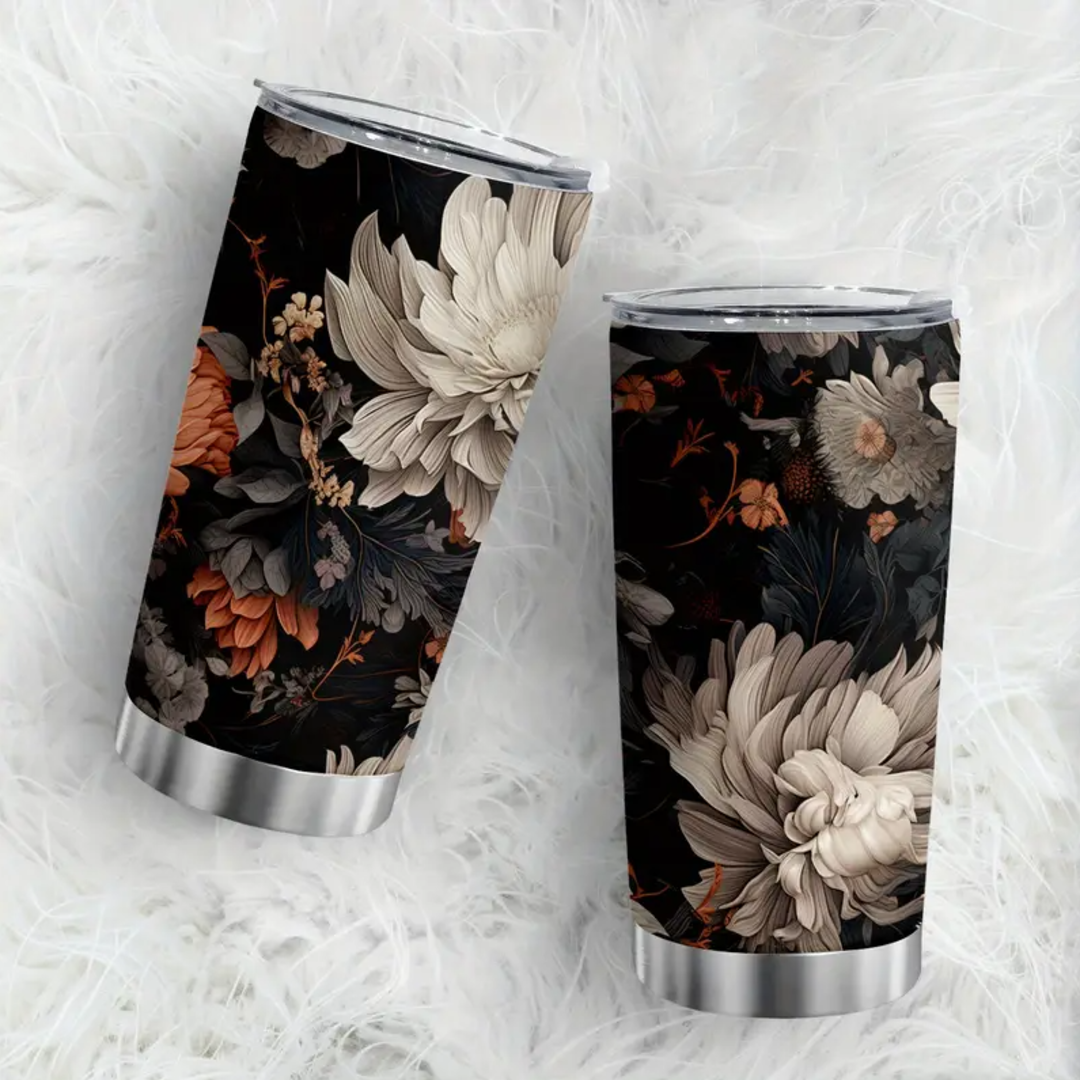 Enchanted Flora Stainless Mug